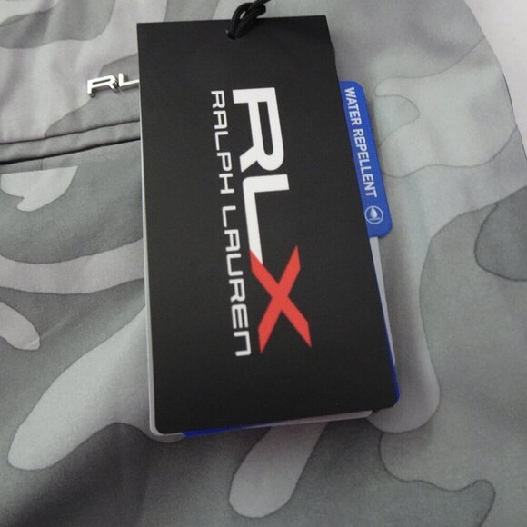 RLX Ralph Lauren Shorts Men's Size 38 Gray Camo Camouflage Water Repellent - Picture 6 of 9